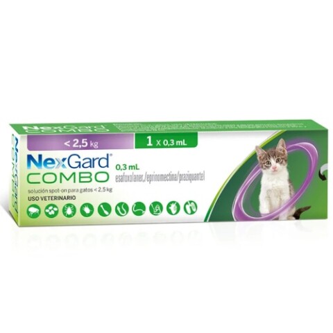 NexGard Combo Cat S (hasta 2.5kg) Nexgard Combo Cat S (hasta 2.5kg)