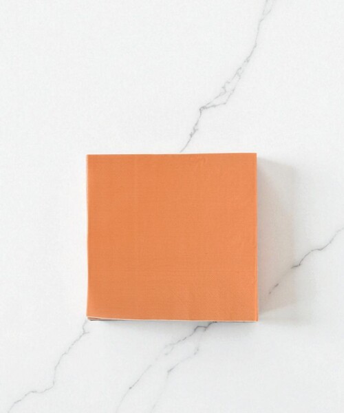Servilleta 16x16 cm. paquete x 20 SALMON