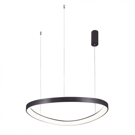 Luminaria Led Diseño triangular Dimerizable 60W, 85cm MARRÓN CAFÉ