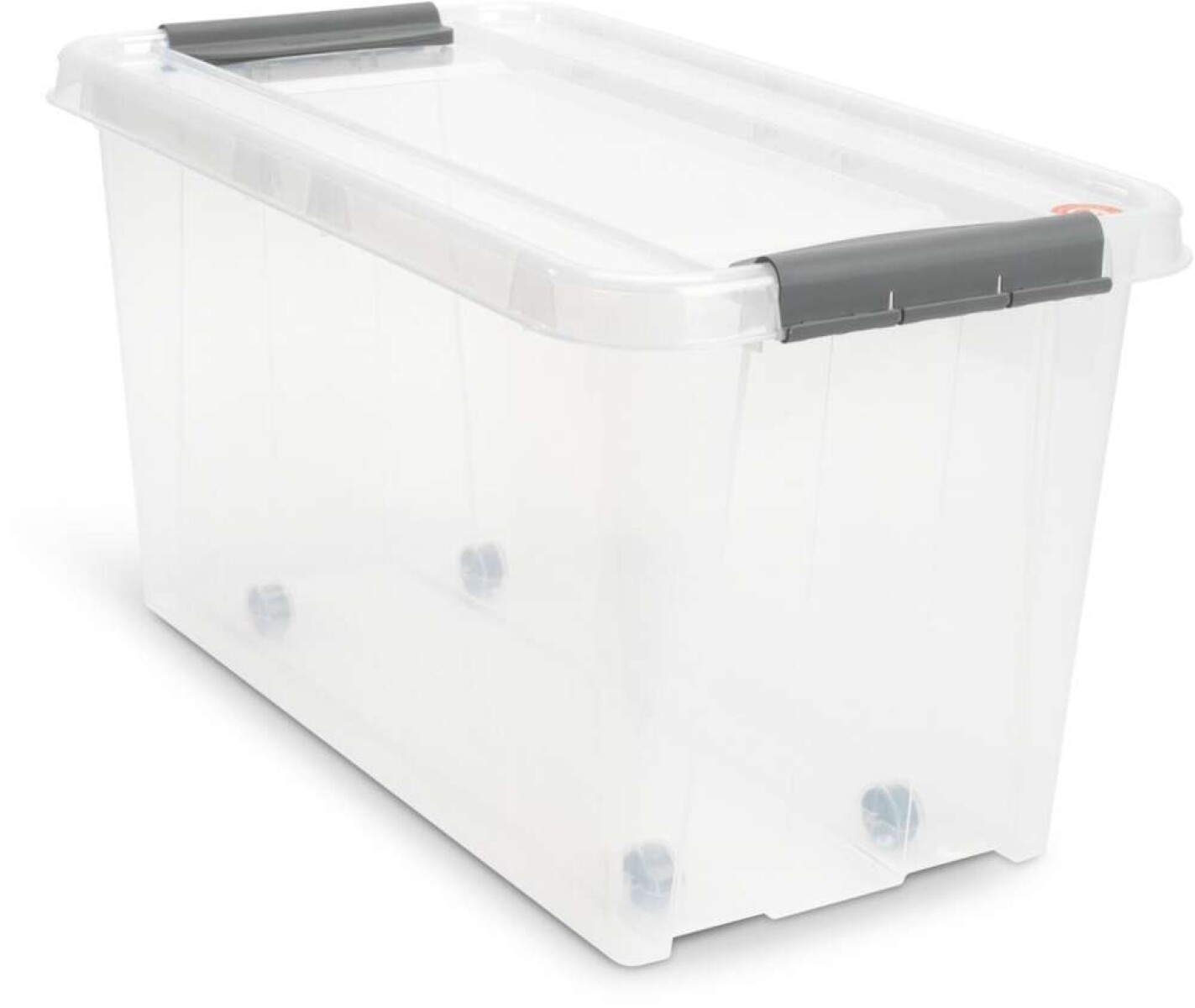 Caja PROBOX 70L con tapa transparente - Transparente 