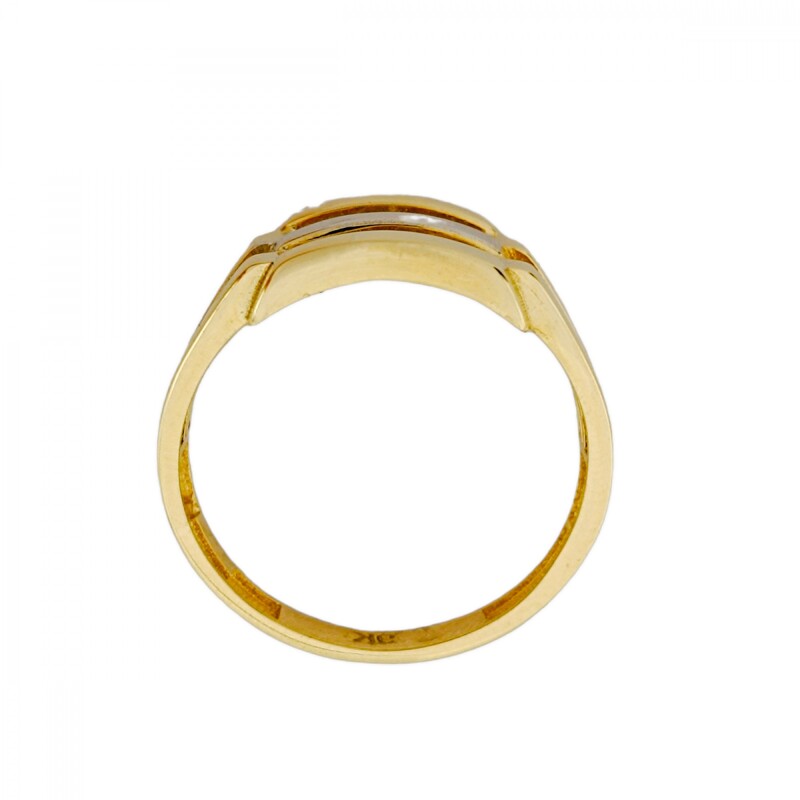 Anillo Barra -Oro bajo-Sin piedra-AN8233 sinpiedra