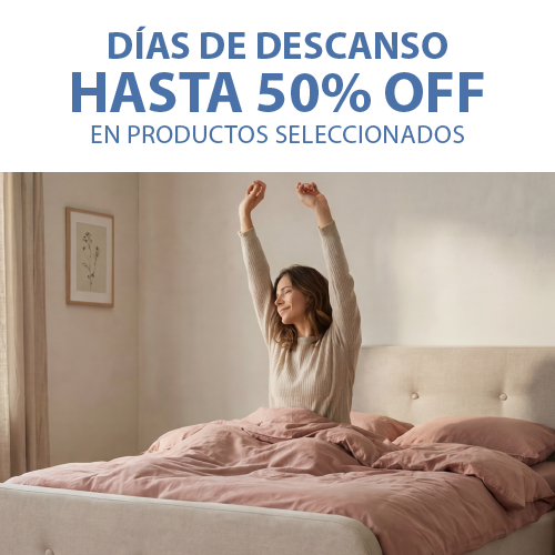 Dias del descanso - hasta 50% OFF + 25% EXTRA con Santander