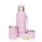 Set De Termo 1 Litro Y Mate Diseño Clásico brio Acero Inox Lavanda
