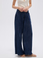 Pantalon Ariamo Azul Oscuro