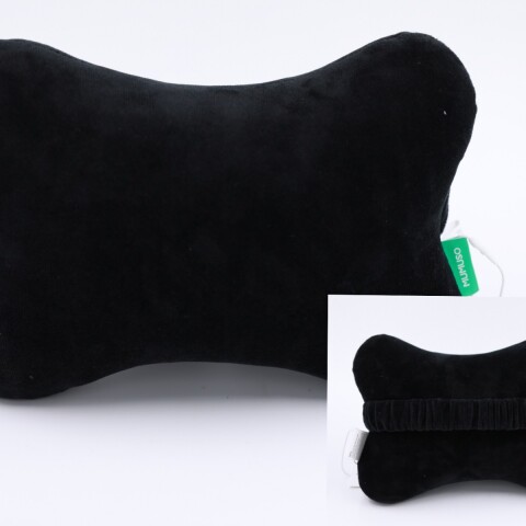 ALMOHADA PARA EL CUELLO EN FORMA DE HUESO (SUPERFICIE TERCIOPELO/NEGRO) ALMOHADA PARA EL CUELLO EN FORMA DE HUESO (SUPERFICIE TERCIOPELO/NEGRO)