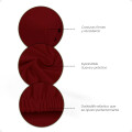 Funda Para Silla Comedor Cubre Asiento Elastizada Y Lavable Bordo