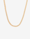Collares Cortos Metal Collar Corto Metal Mesh. - Dorado
