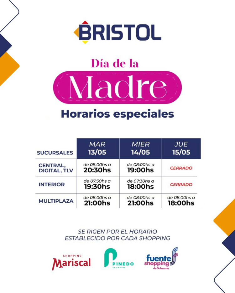 Horario mamá