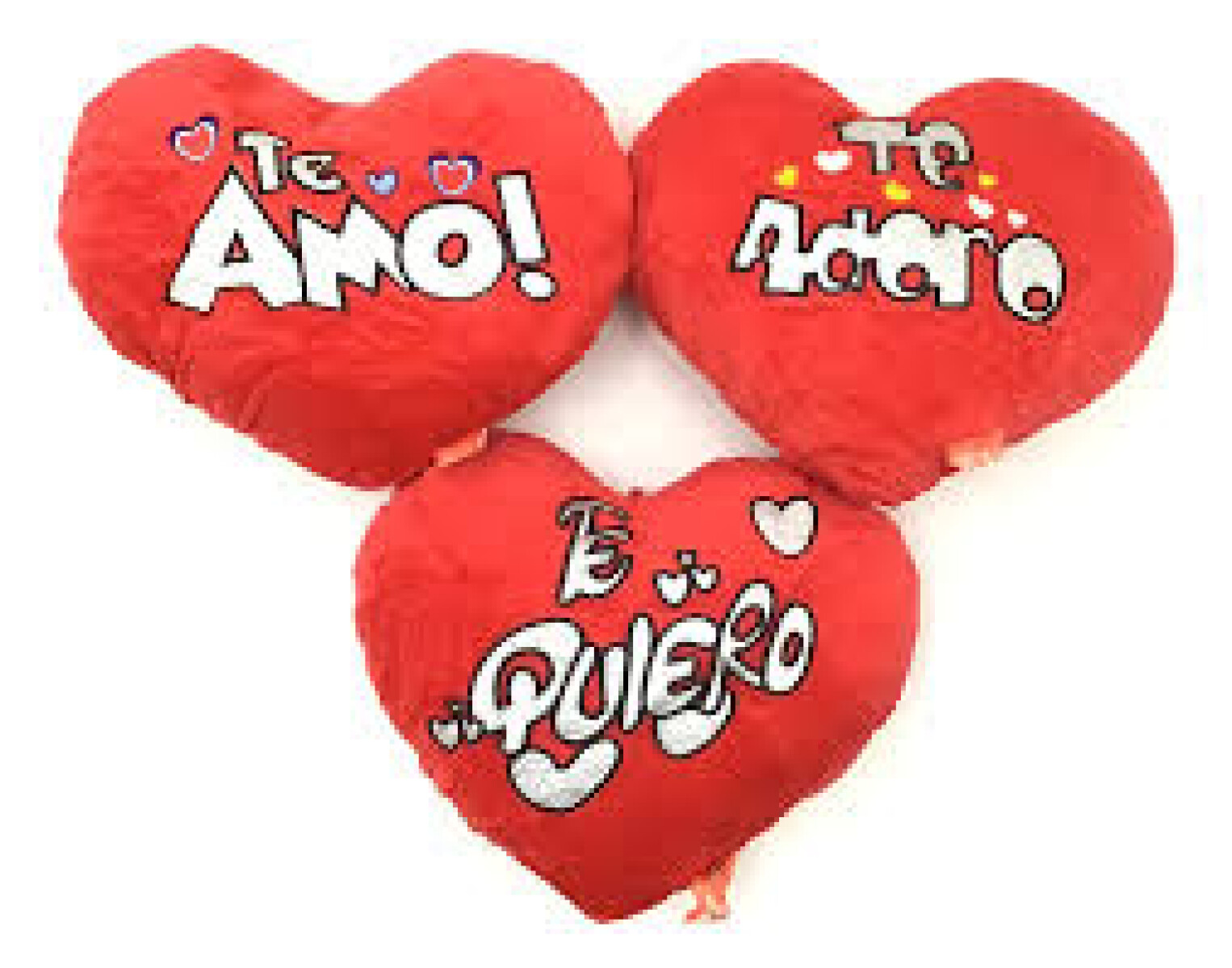 Peluche Corazon con Mensaje Grande 