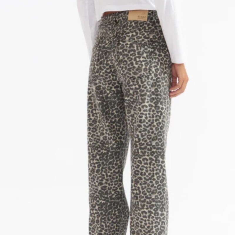 Jean Ancho Animal Print N+ Animal Print