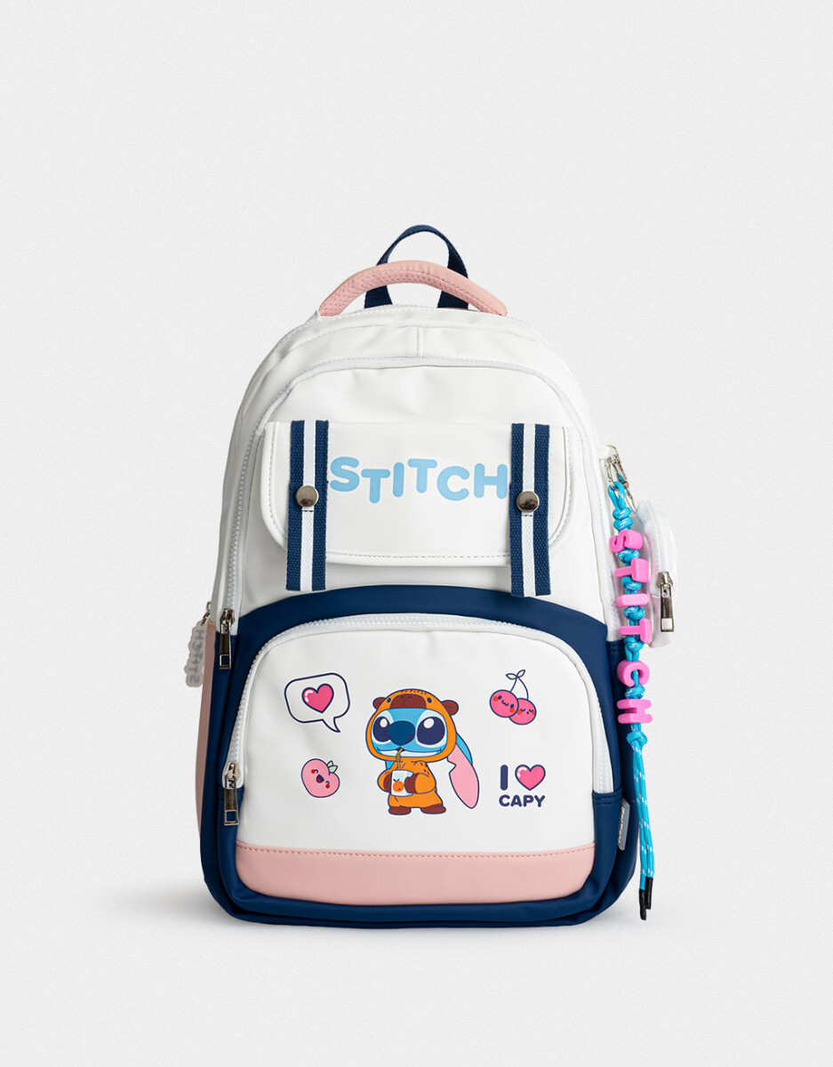 Mochila Multipocket "stitch Capybara" 
