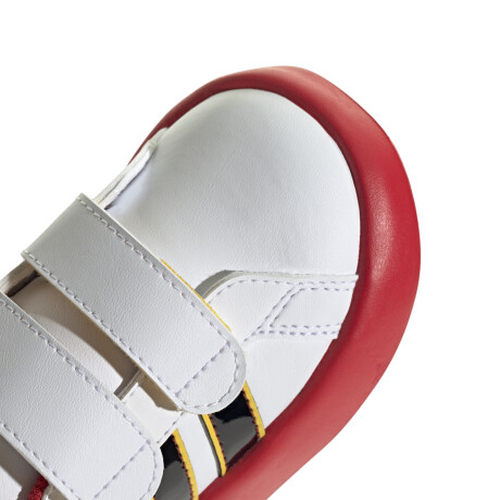 Championes adidas x Disney Mickey Mouse Grand Court de niño White & Red