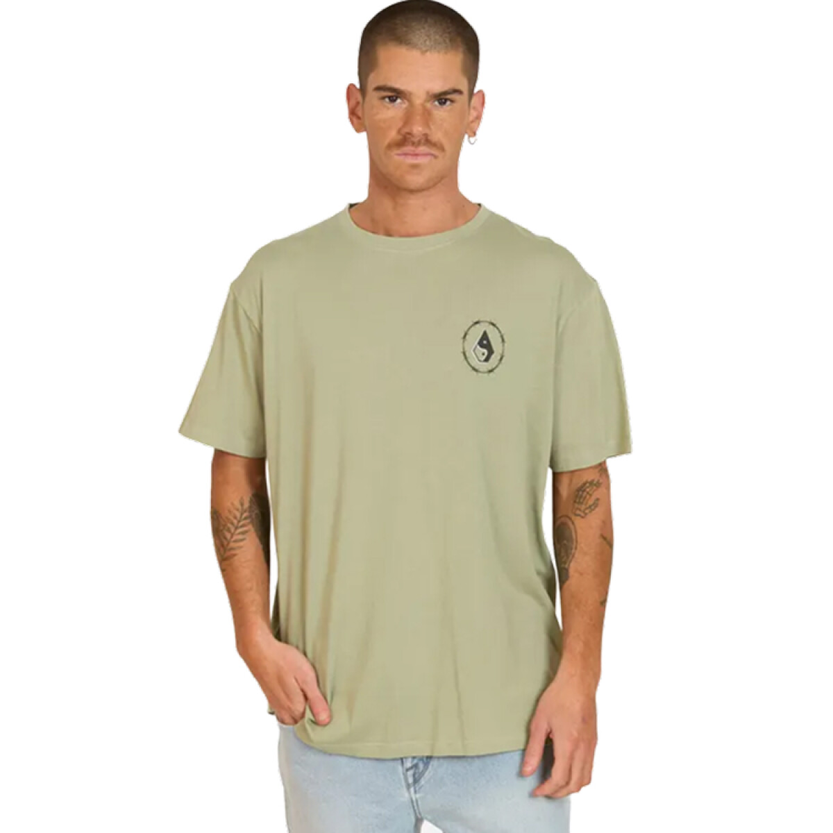 Remera Volcom Reaper Lounge - Verde 