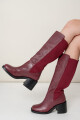 Bota adele Bordeaux