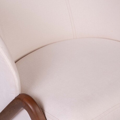 BUTACA TELA-Y-MADERA NATURAL-BEIGE ARCO OFF WHITE/MIEL