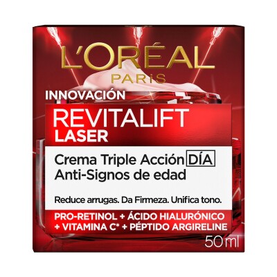 Crema Facial De Día L'oreal Paris Revitalift Laser Antiedad 50 Ml. Crema Facial De Día L'oreal Paris Revitalift Laser Antiedad 50 Ml.