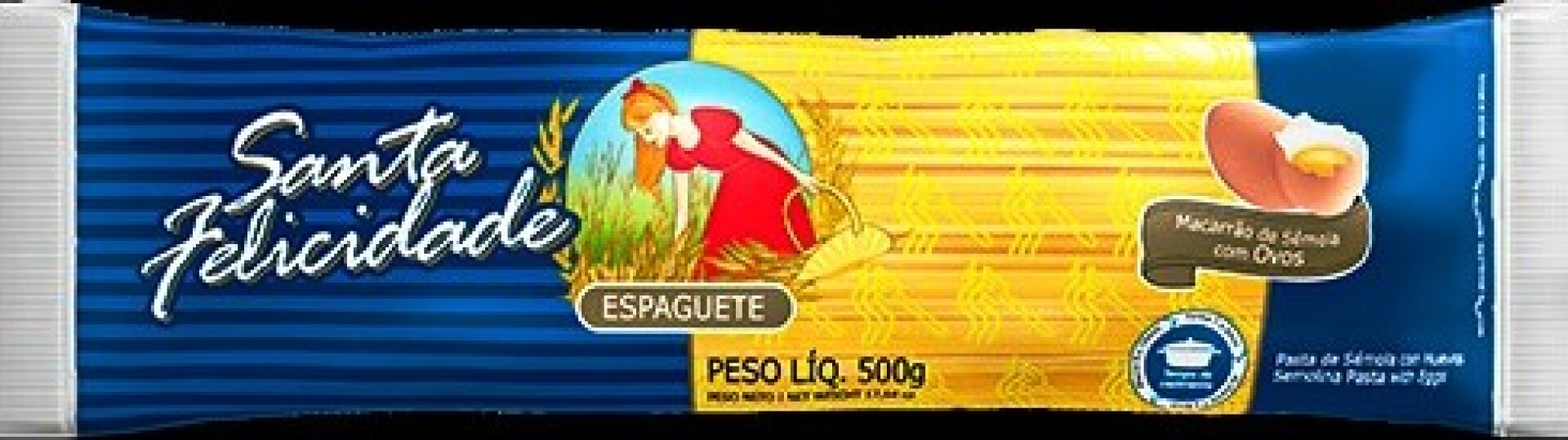 FIDEOS SANTA FELICIDADE HUEVO 500G SPAGHETTI 