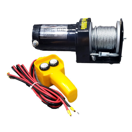 HERRAMIENTAS - MALACATE GUINCHE 2000LB 12V 9MTS C/CONTROL 1-1.2HP - HERRAMIENTAS - MALACATE GUINCHE 2000LB 12V 9MTS C/CONTROL 1-1.2HP -