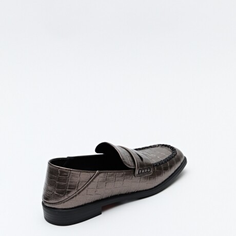 MOCASIN FAZERA Plateado