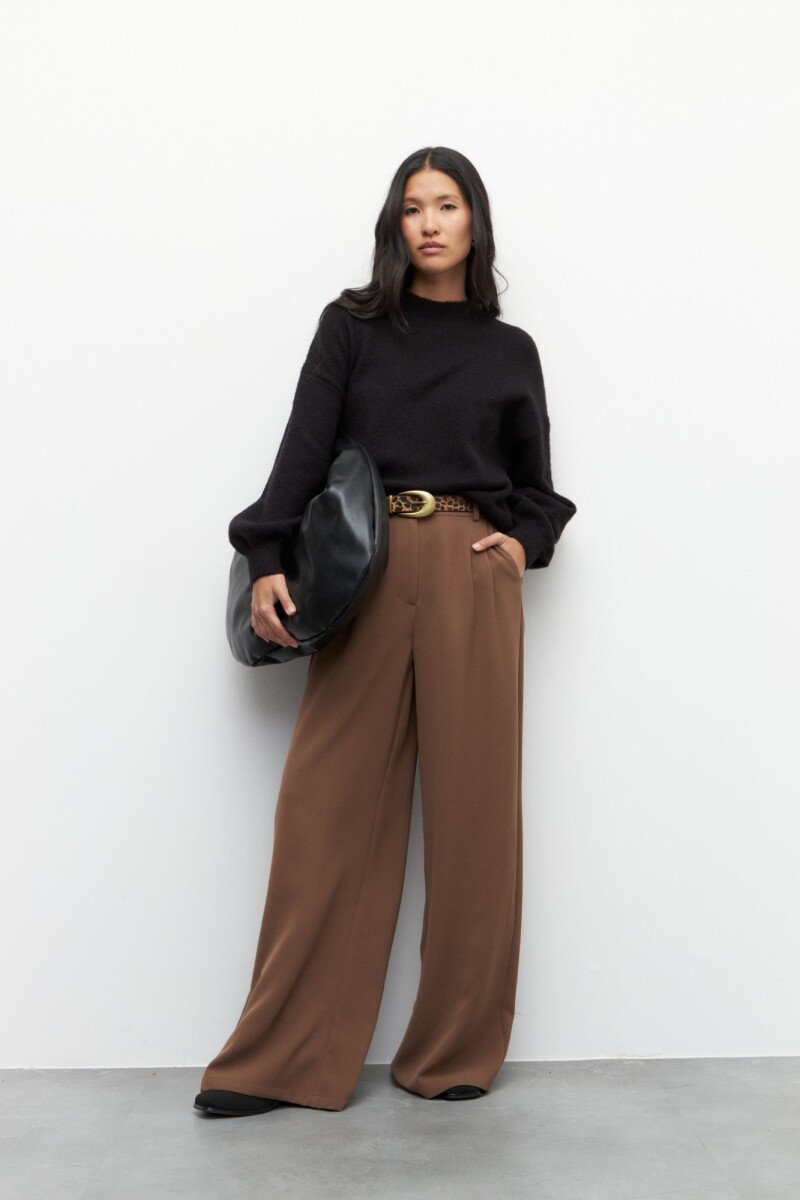 PANTALON POLONE Chocolate