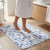 Alfombra Baño con Memoria Home Class 40x60 002 CUADROS AZUL