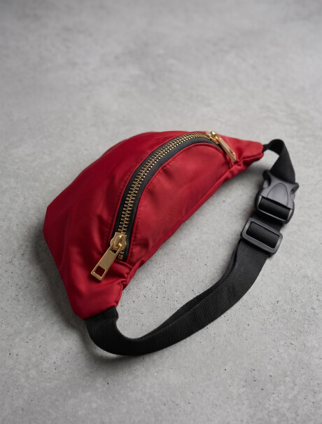 Riñonera DK nylon bordo