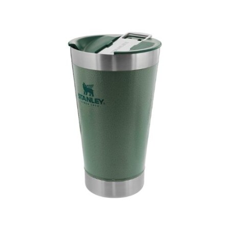 VASO TÉRMICO PINTA CON DESTAPADOR STANLEY 0.47L VERDE