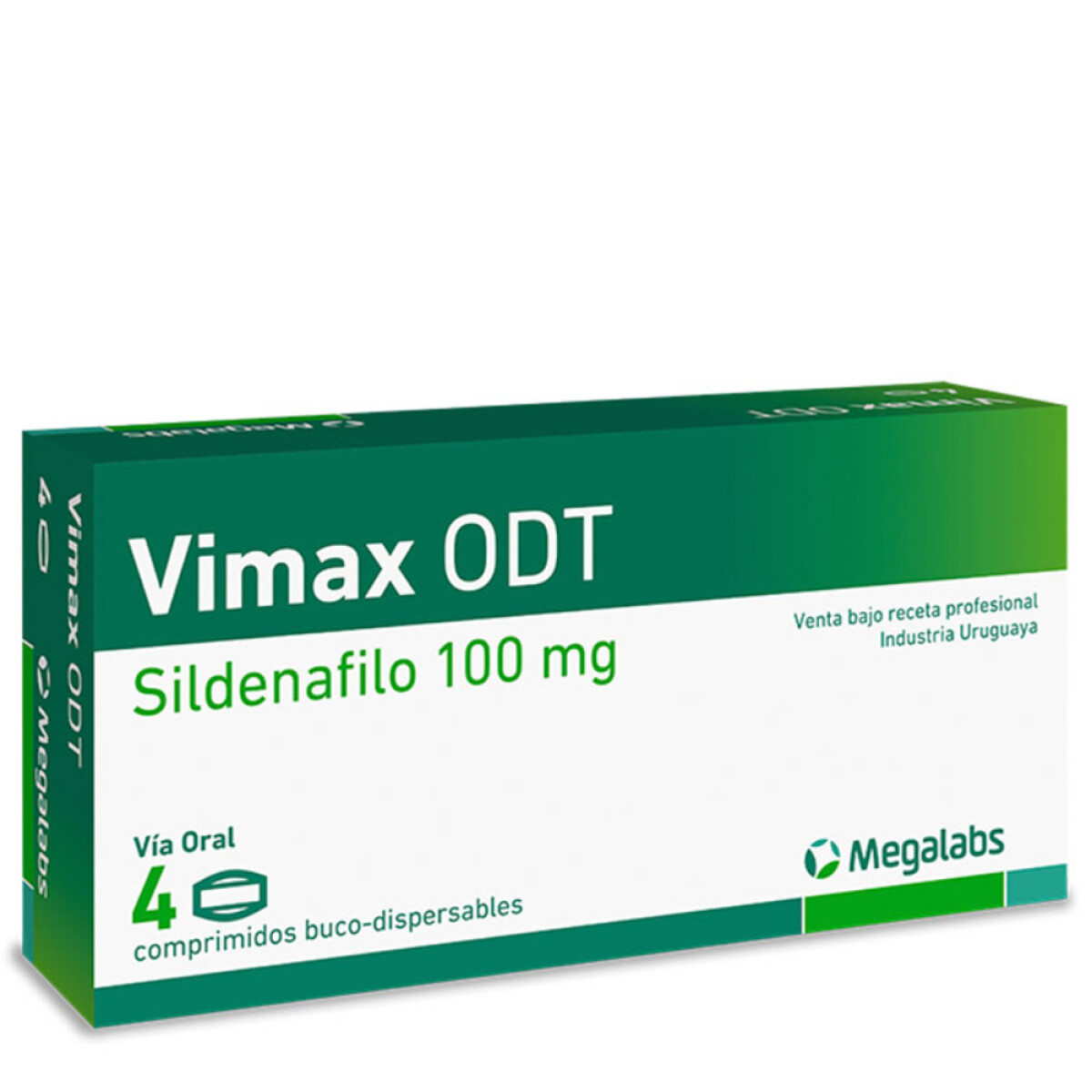 Vimax 100 ODT 4 Comprimidos 
