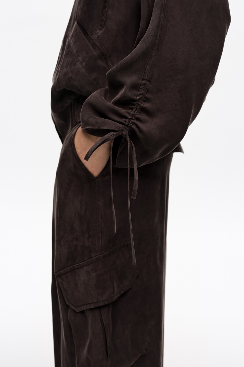 PANTALÓN CARGO Negro