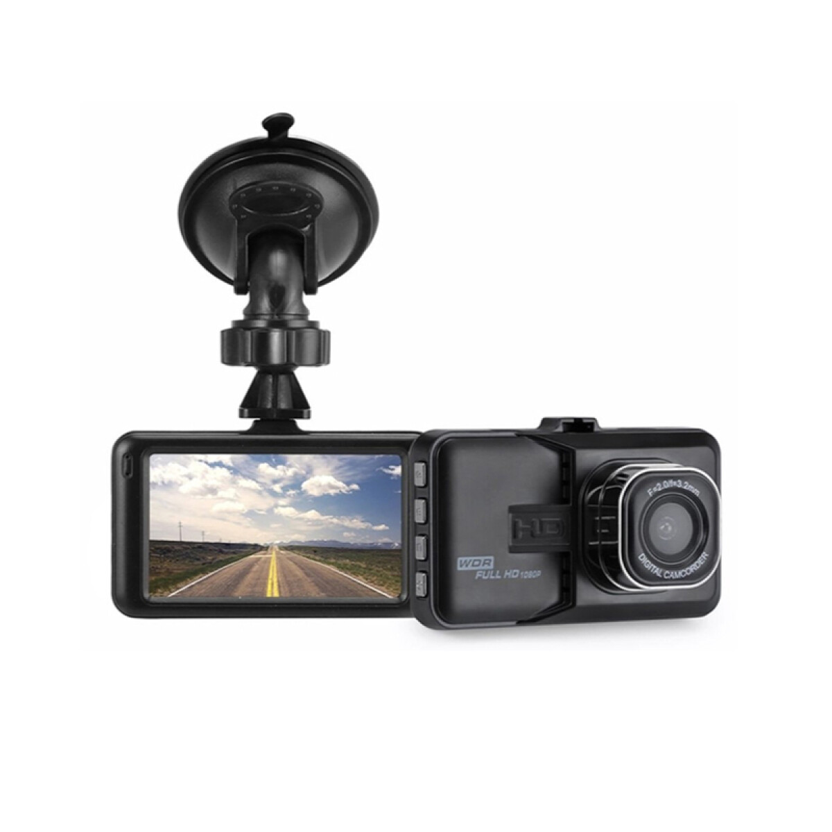 Dashcam Con Cámara Trasera 