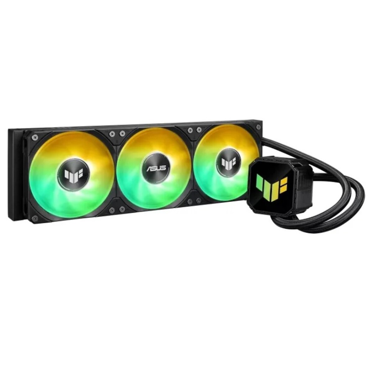 Cooler Líquido Asus Tuf Gaming Lc Iii 360 Argb Lcd Negro - COOLER ASUS TUF LC III 360 ARGB LCD NEGR 
