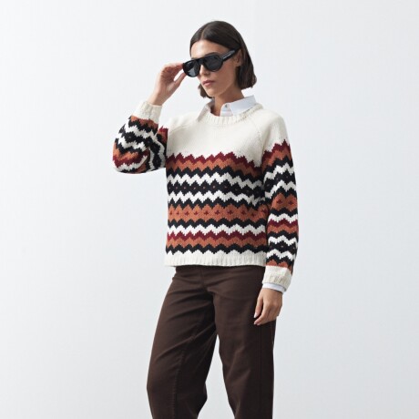 SWEATER CEDRINA Crudo