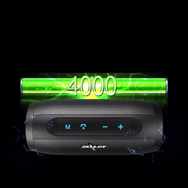 Parlante Zealot Bluetooth S16 VERDE