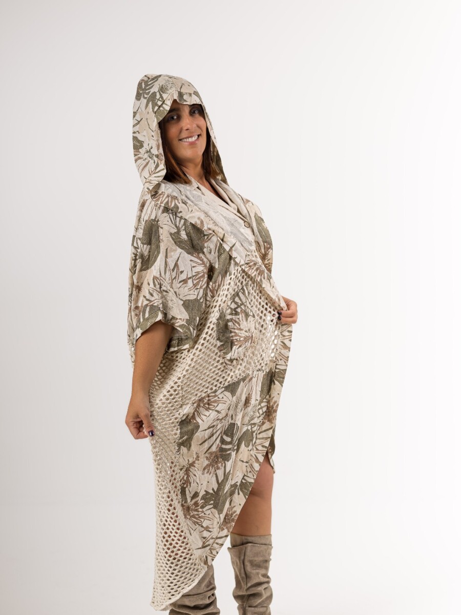 Kimono 50% lino 50% viscosa Kimono 50% lino 50% viscosa