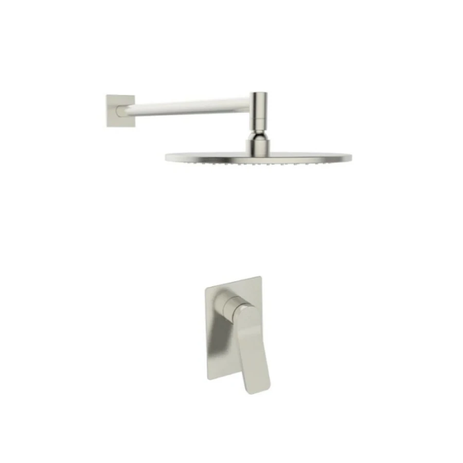 Grifería de Ducha Empotrada Cromada Linea Panem Silver Grifería de Ducha Empotrada Cromada Linea Panem Silver