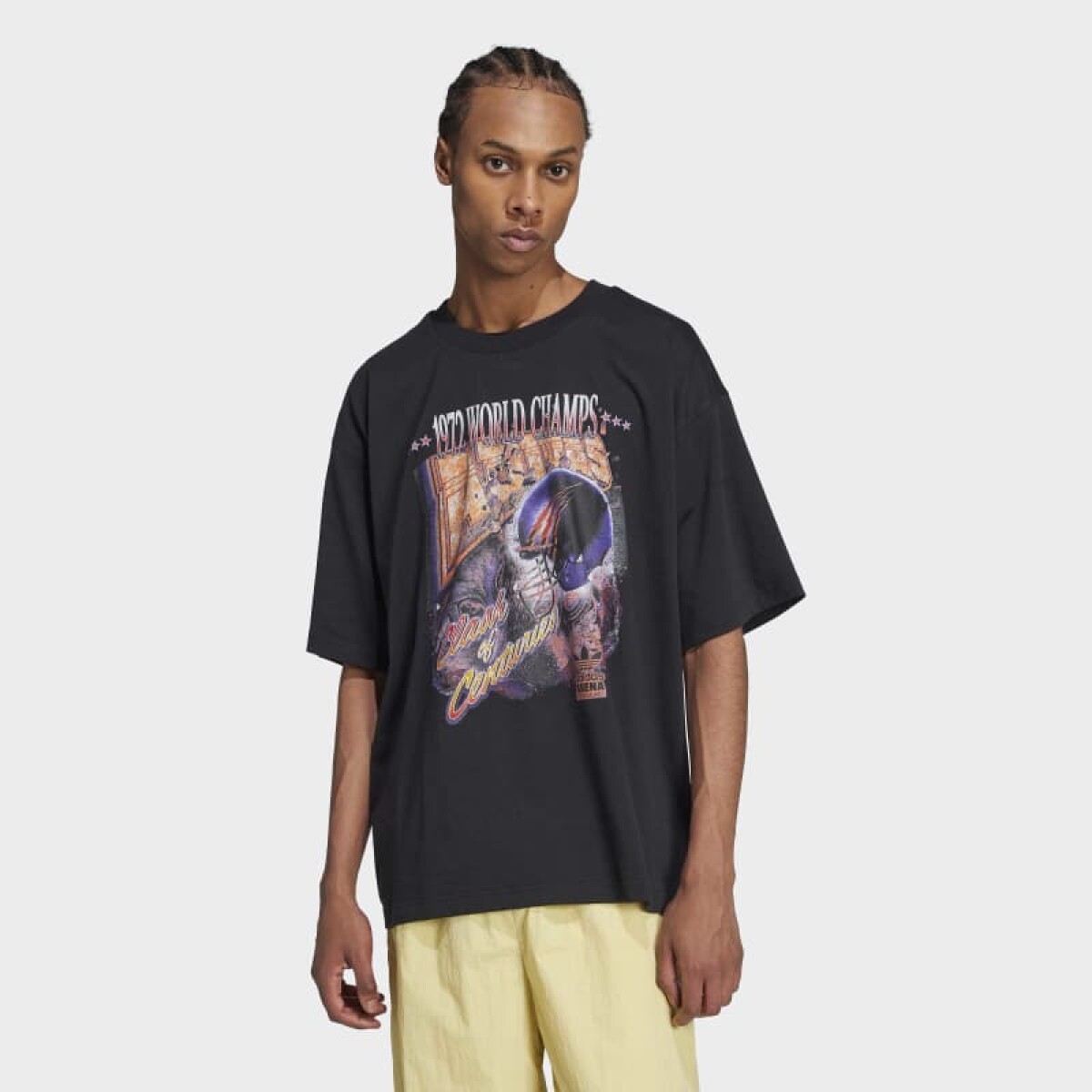 Remera Adidas Adilenium Season - Negro 