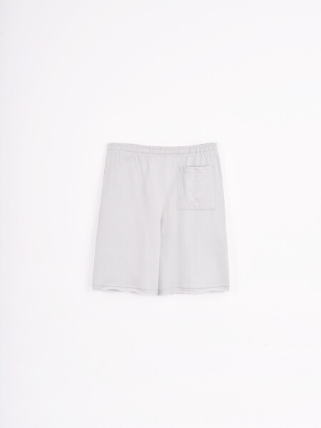 SHORT BONDI GRIS CLARO