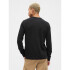 V-FRCH LS WAFFLE MINI LOGO CREW BLACK