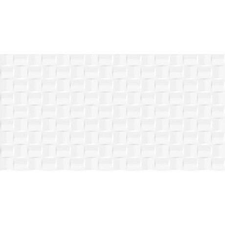CERAMICA 32X57 RECTANGULAR BRILLO BLANCO DECORADO GAMAS DE BLANCO