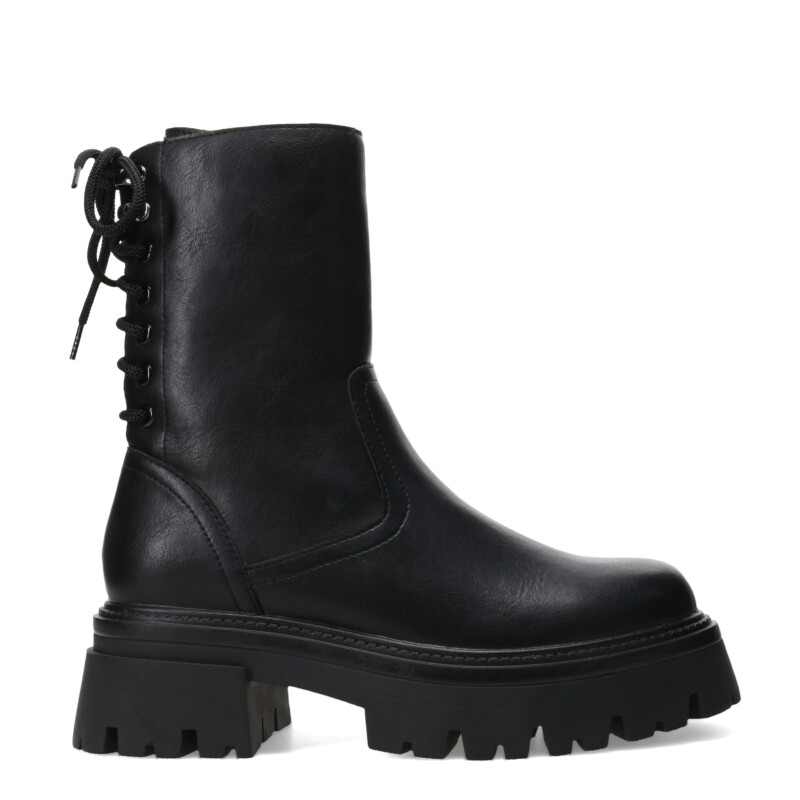 Botas de Mujer Miss Carol GIULIO con cordones strass Negro