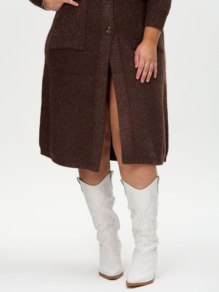 Saco Lurex Chocolate