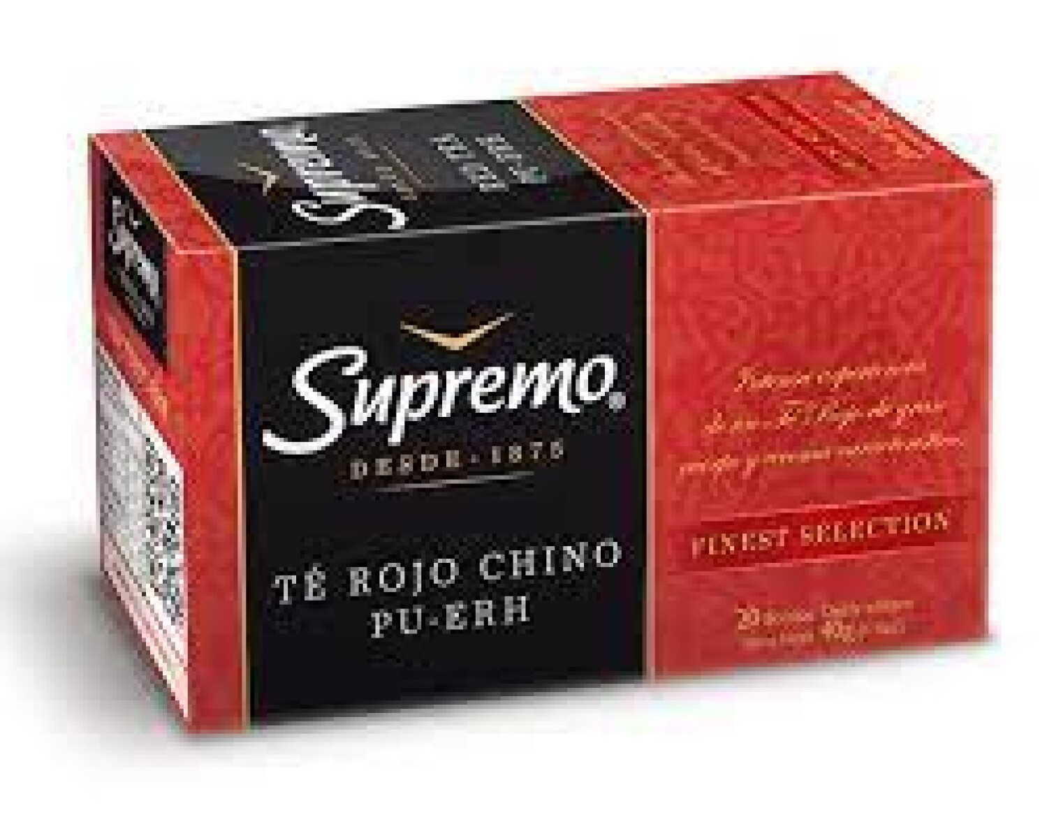 Té Rojo Supremo 20 Unidades 