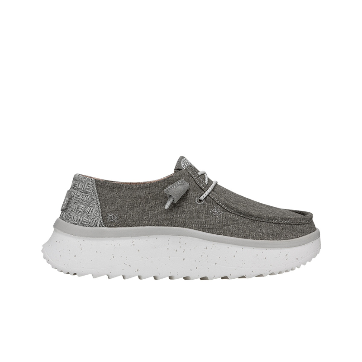 Calzado Hey Dude Wendy Peak Chambray - Gris 