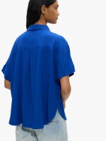 Camisa De Manga Corta azul