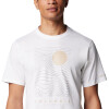 Remera Seasonal Logo Tee Hombre White, Linear D