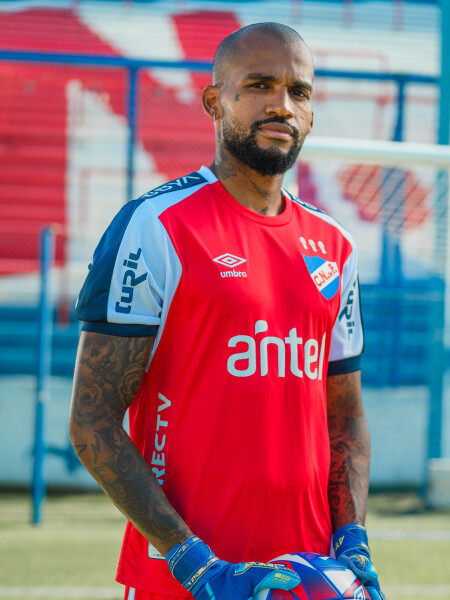Camiseta Golero Oficial 2024 Nacional Hombre Rojo, Azul Marino, Blanco