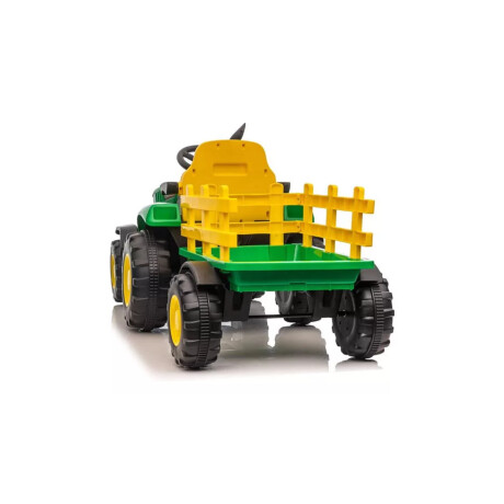 Tractor a Bateria para Niños FL3388B Verde/Amarillo