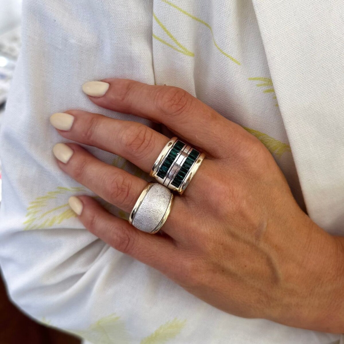 Anillo Zuma - Plata y Oro 