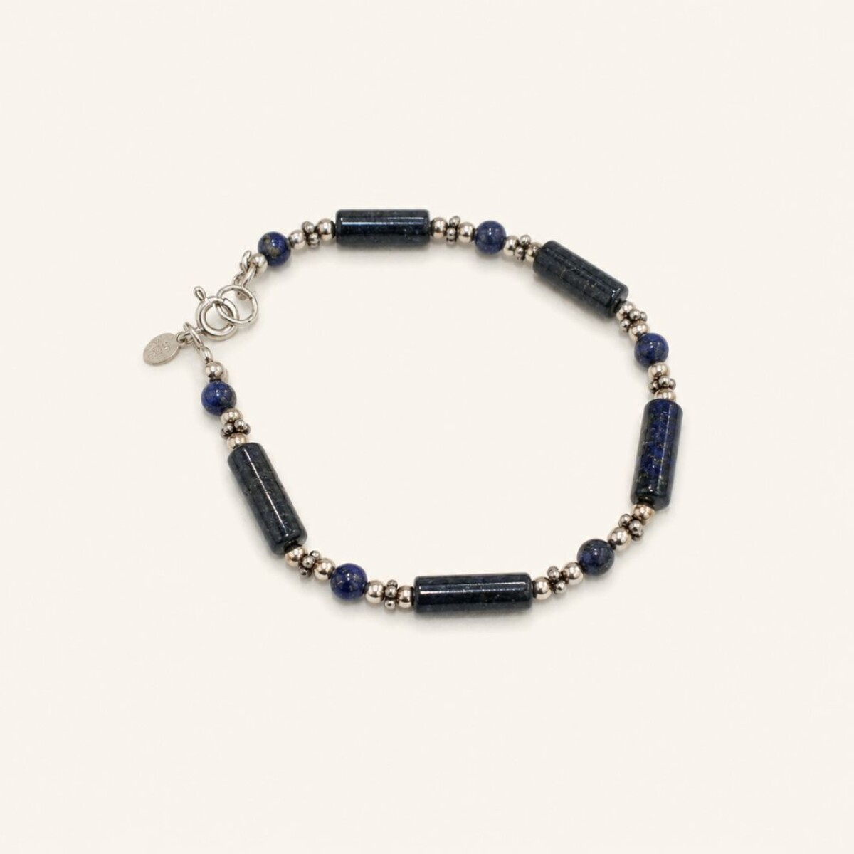 Pulsera Lapislazuli - Plata 925 