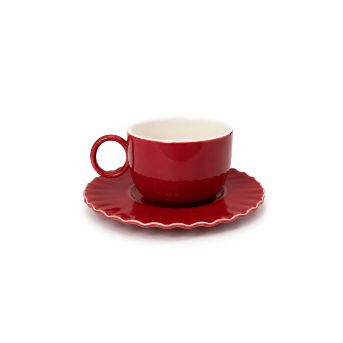 Taza de Cerámica Bordeaux Taza de Cerámica Bordeaux
